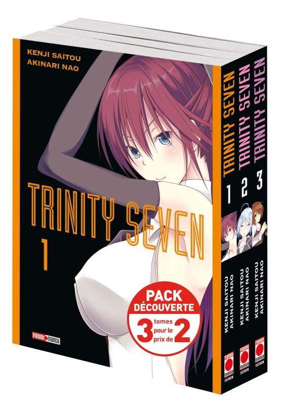 Trinity Seven - Pack découverte : Tomes 1 à 3