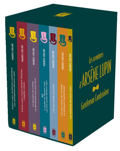 Les aventures d'Arsène Lupin : Coffret en 7 volumes. Edition collector