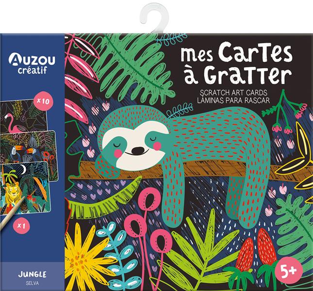 MES CARTES A GRATTER - JUNGLE NED