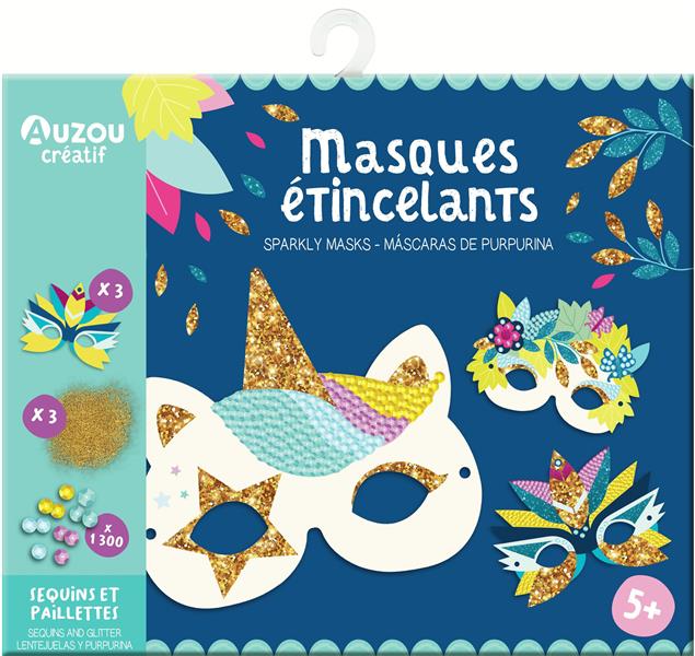 MASQUES ETINCELANTS - MA POCHETTE D'ARTISTE