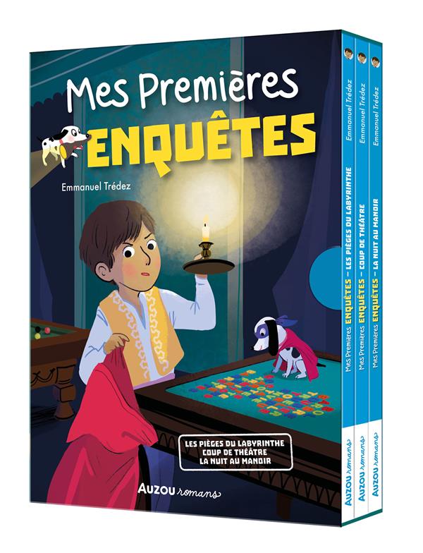 Mes premières enquêtes Tomes 10 à 12 : Coffret en 3 volumes. Tome 10 : Les pièges du labyrinthe ; To