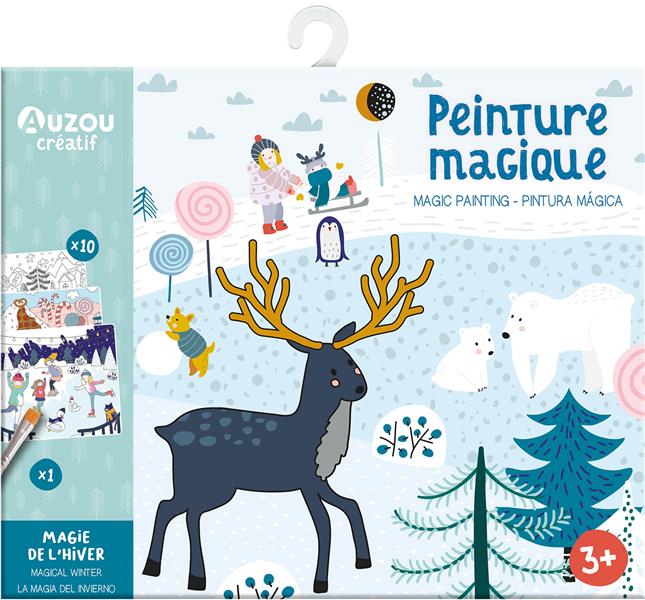 PEINTURE MAGIQUE MAGIE DE L'HIVER NED