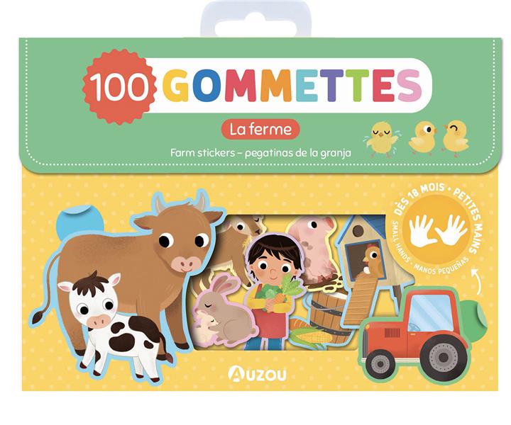 La Ferme. 100 gommettes