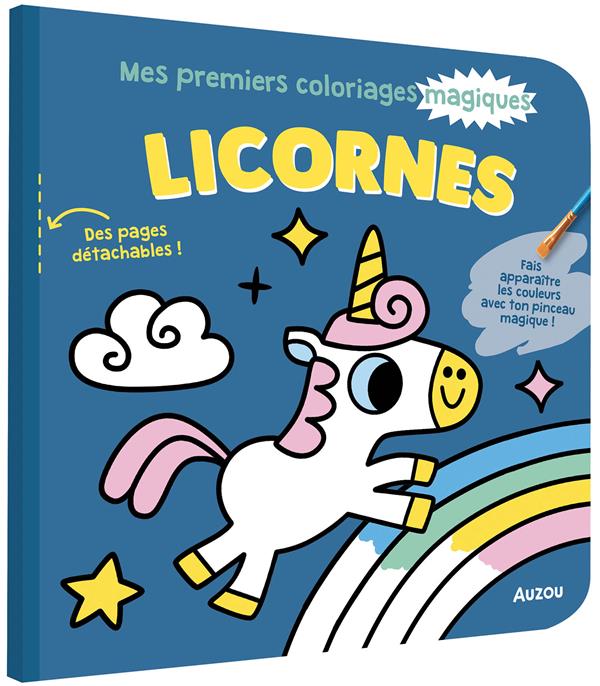 Licornes. Avec 1 pinceau