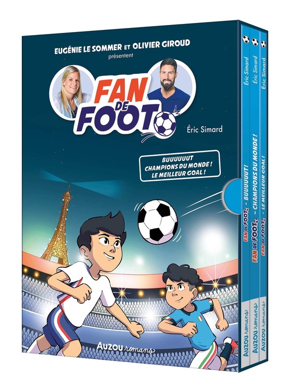 Fan de foot : Le meilleur goal ! ; Champions du monde ! Buuuuuut ! Coffret en 3 volumes
