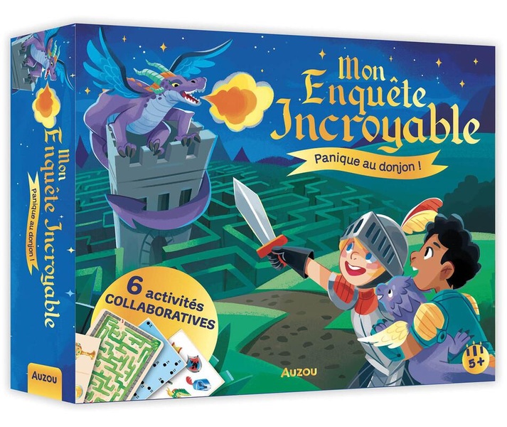 MON ENQUETE INCROYABLE - PANIQUE AU DONJON !