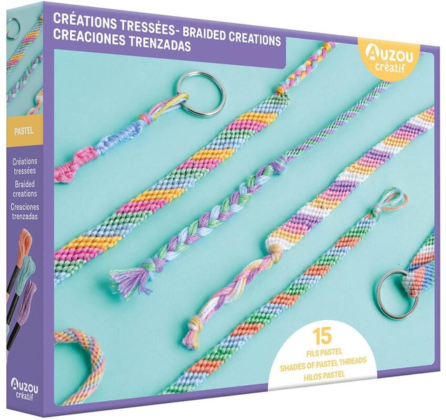 CREATIONS TRESSEES - FILS PASTEL