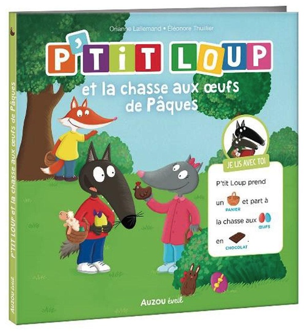 P'tit Loup : P'tit Loup et la chasse aux oeufs de Pâques