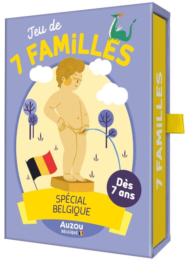 MON JEU DE 7 FAMILLES - SPECIAL BELGIQUE