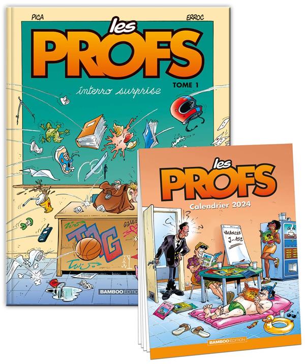 Les Profs Tome 1 : Interro surprise. Dont un calendrier 2024 offert