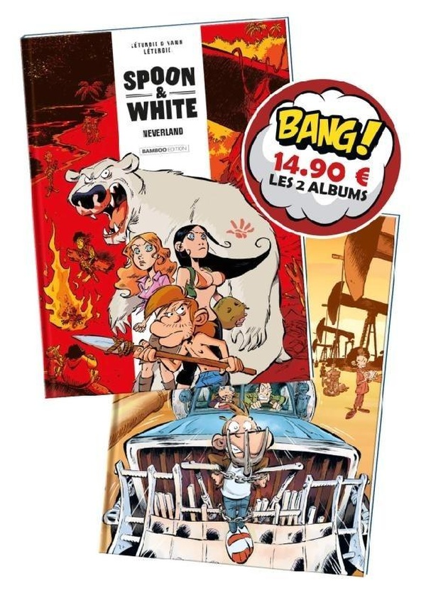 Spoon and White Tomes 8 et 9 : Pack en 2 volumes : Tome 8, Neverland ; Tome 9, Road'n'Trip
