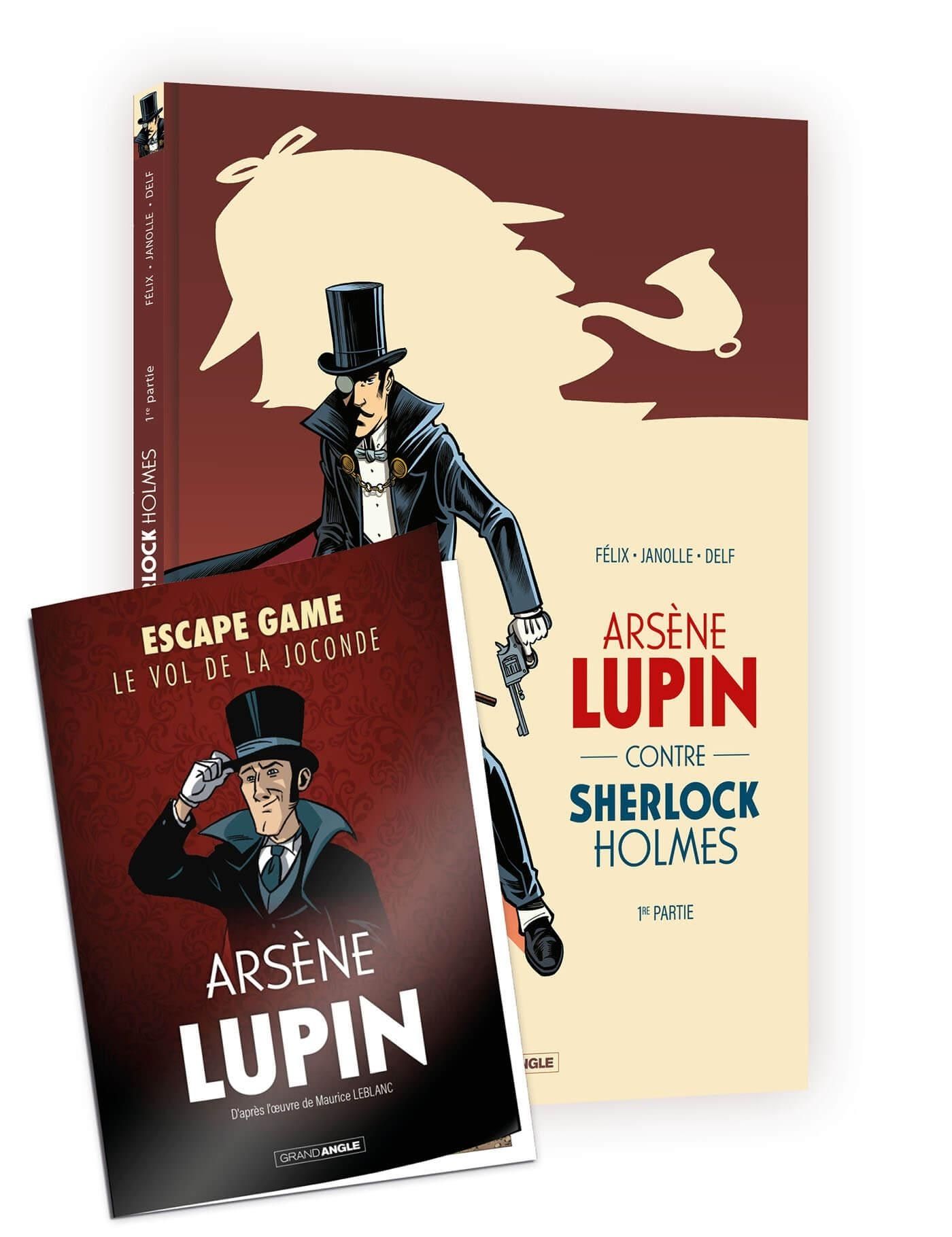 Arsène Lupin : Arsène Lupin contre Sherlock Holmes Tome 1 - Avec l'escape game offert