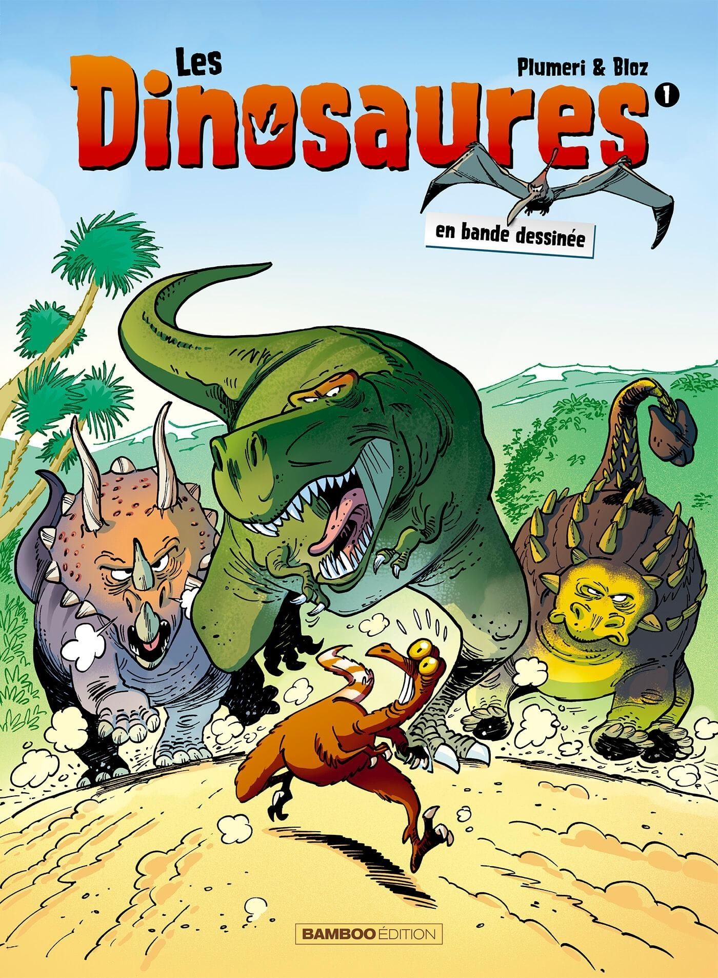 Les dinosaures en bande dessinée Tome 1