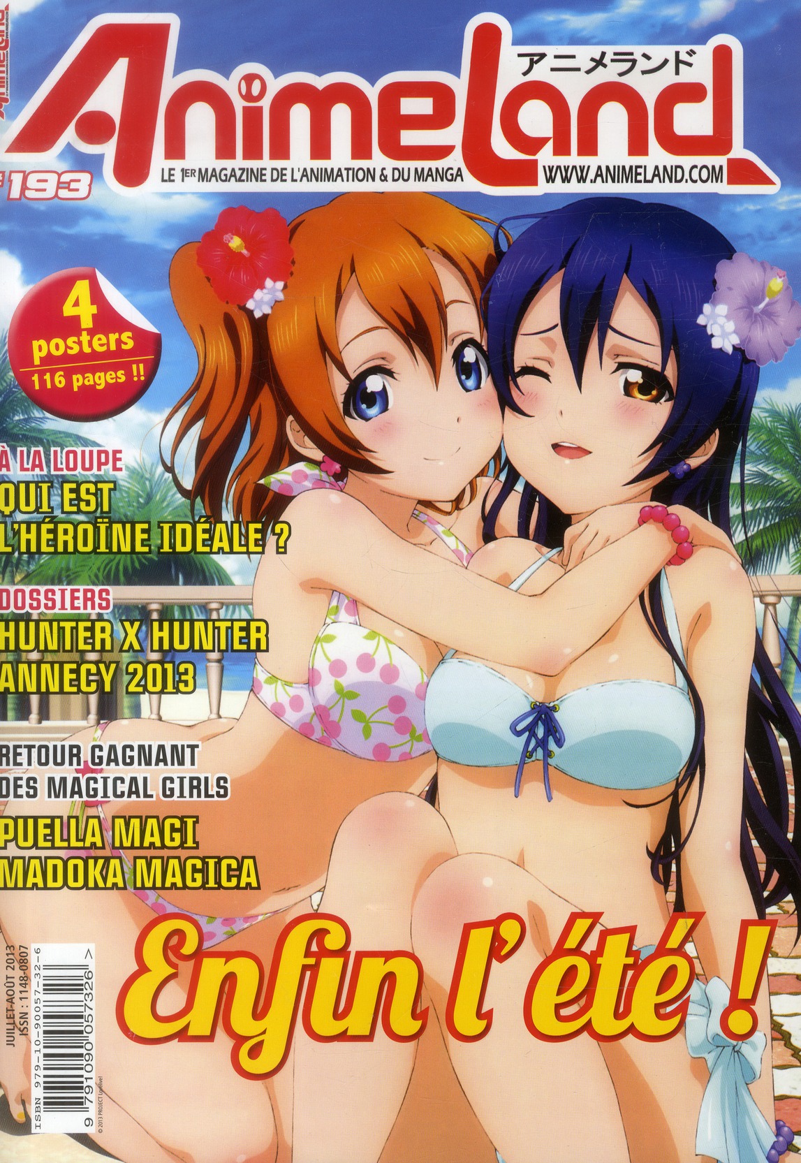 Animeland/193 / Juillet Août 2013