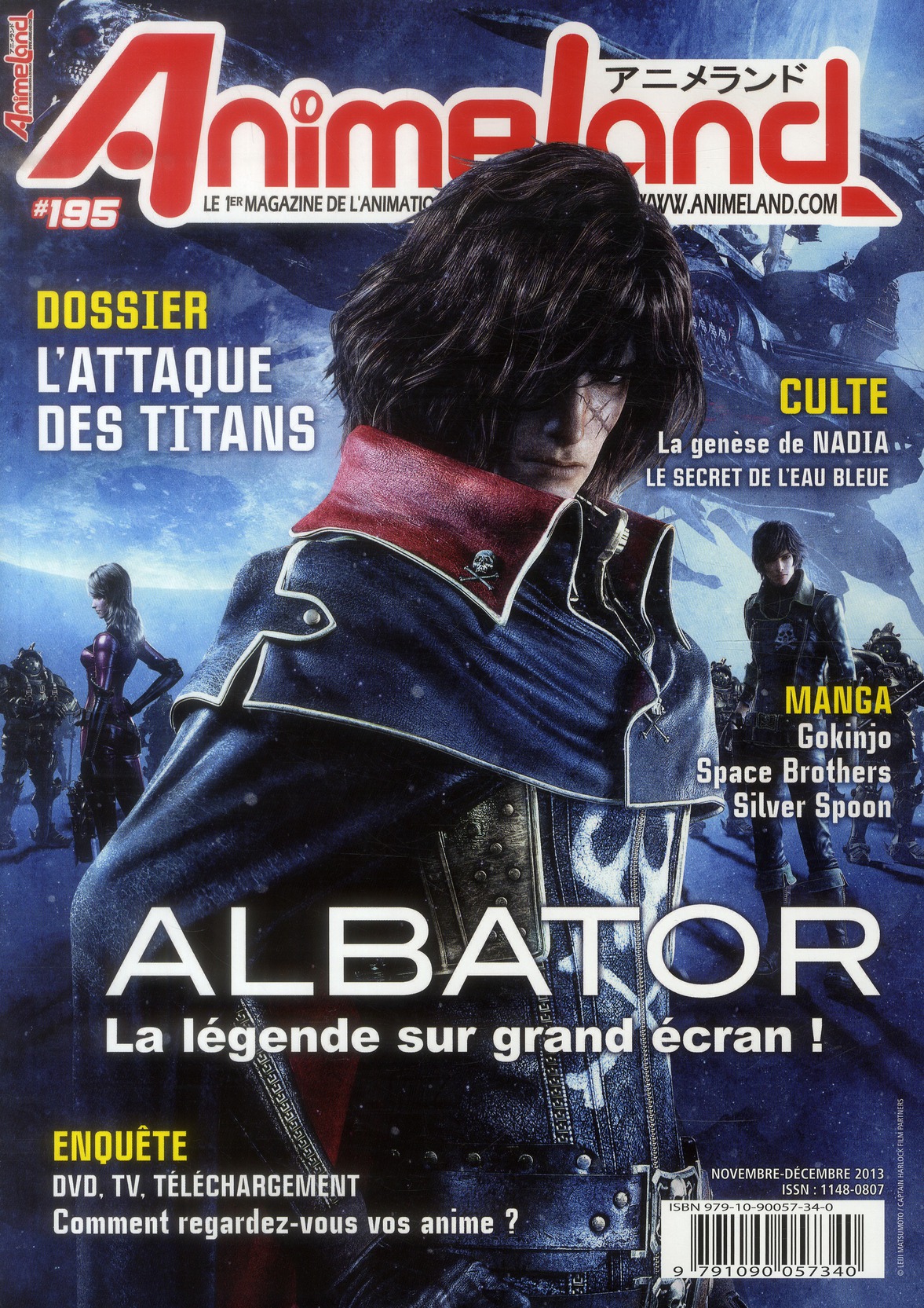 Animeland/195/Novembre décembre 2013 / Novembre - décembre 2013