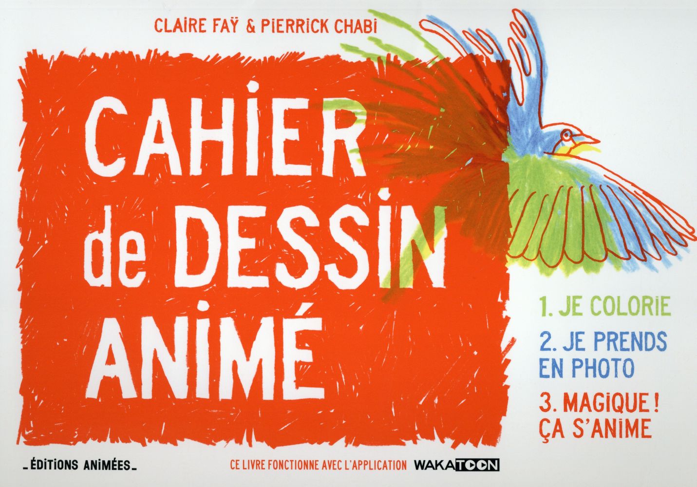 Cahier de dessin animé