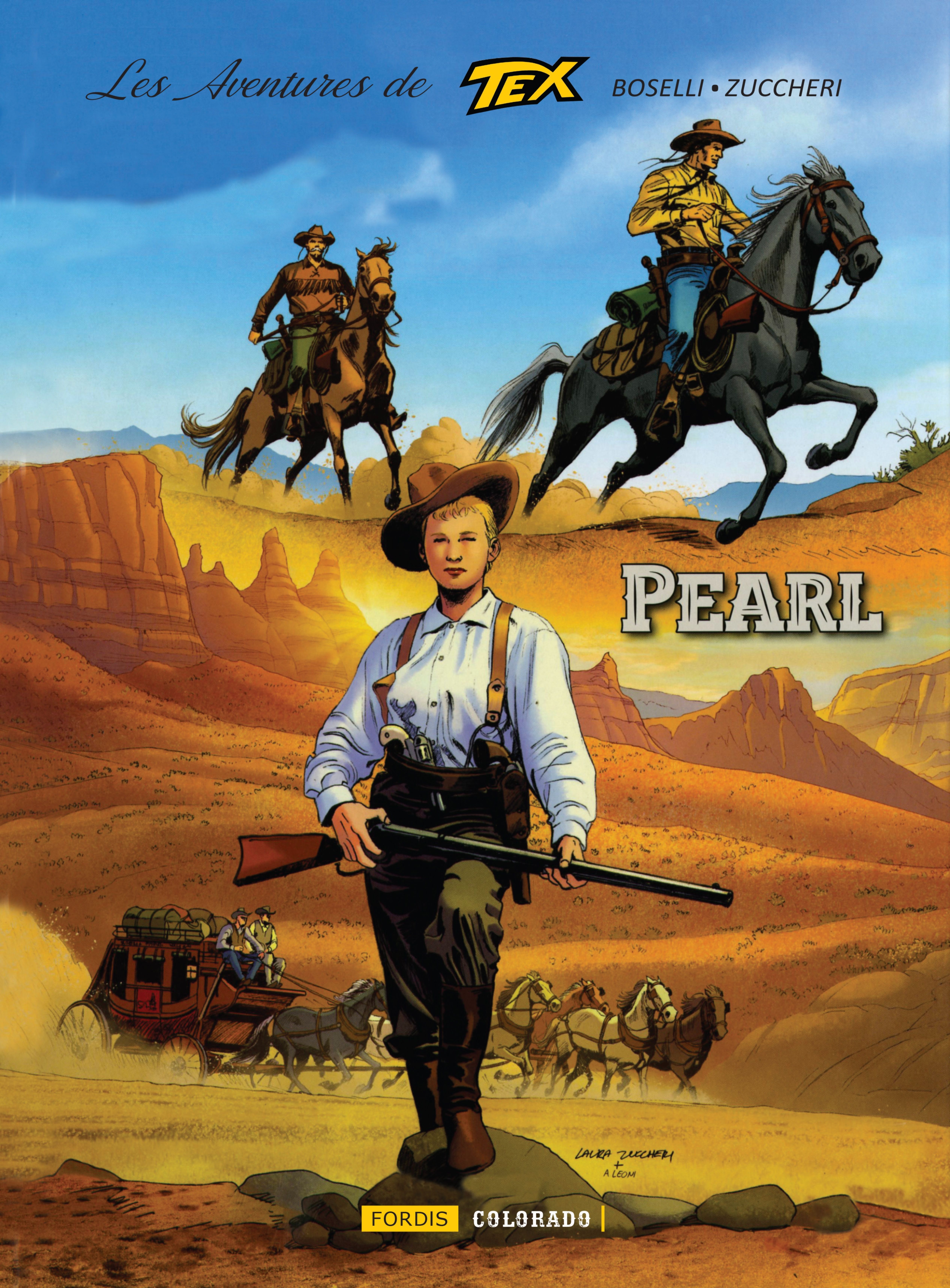 Les aventures de Tex Tome 7 : Pearl