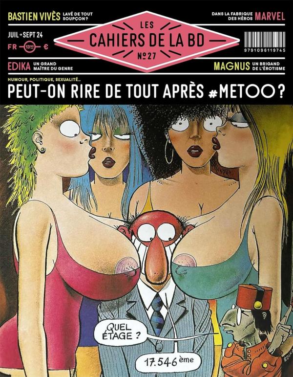 Les Cahiers de la BD N° 27, Juillet-Septembre 2024 : Peut-on rire de tout après #MeToo ?