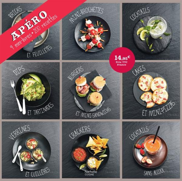 Coffret apéro 200 recettes