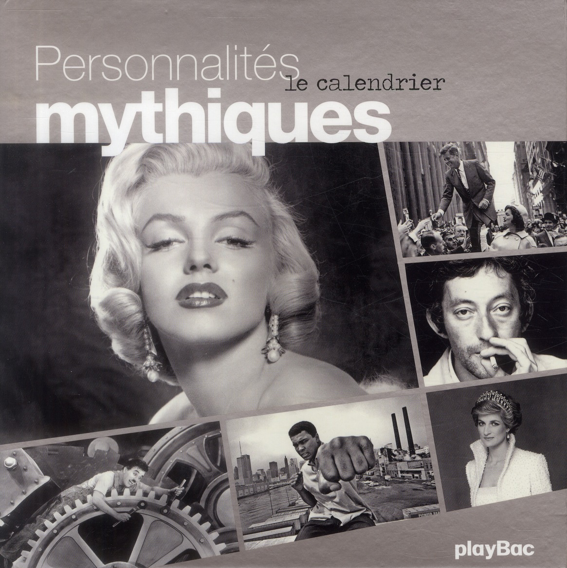 Personnalités mythiques le calendrier