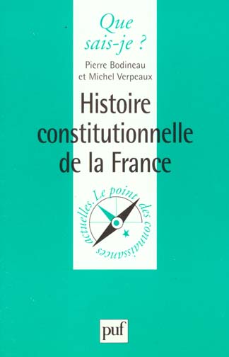 Histoire constitutionnelle de la France