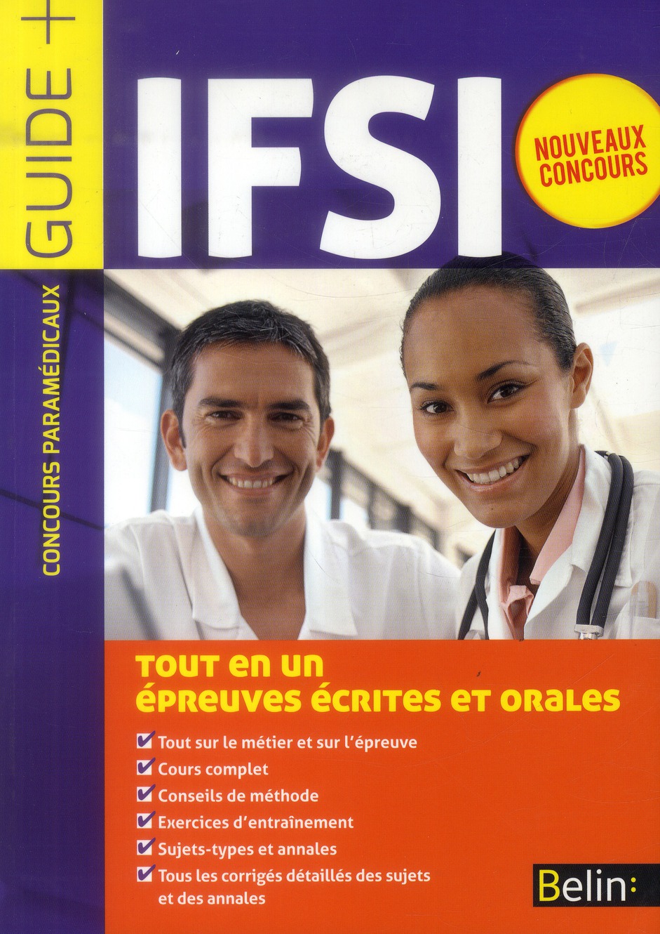 IFSI tout en un, épreuves écrites et orales