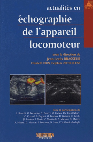 Actualités en echographie de l'appareil locomoteur