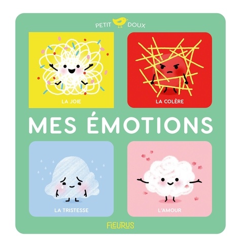 Mes émotions. Coffret en 4 volumes : La joie ; La colère ; La tristesse ; L'amour