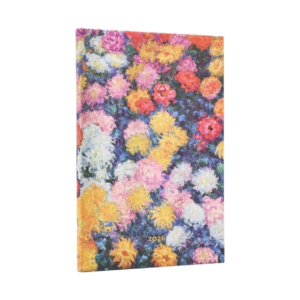 AGENDA 2026 12 MOIS MAXI VERTICAL - LES CHRYSANTHEMES DE MONET