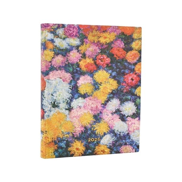 AGENDA 2026 12 MOIS ULTRA - LES CHRYSANTHEMES DE MONET