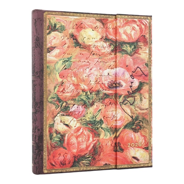 AGENDA 2026 12 MOIS ULTRA - RENOIR LETTRE A MORISOT, LES MANUSCRIPTS ESTAMPES