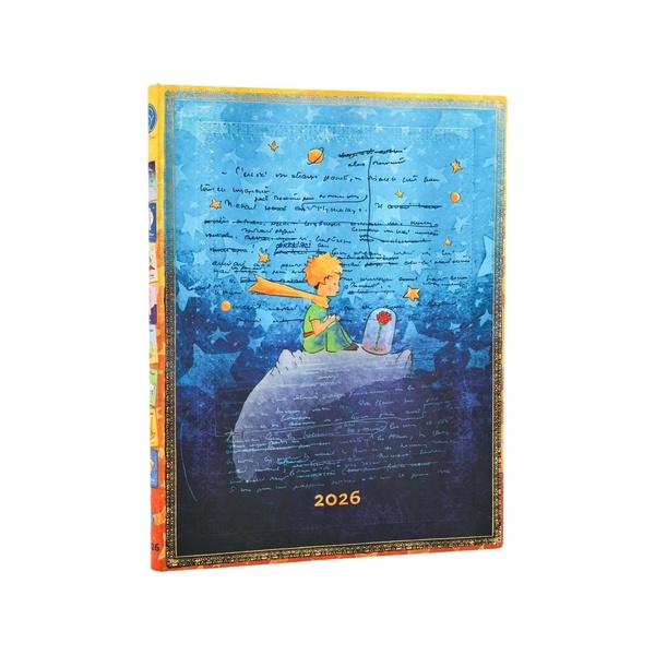 AGENDA 2026 12 MOIS ULTRA VERTICAL - SAINT EXUPERY, LE PETIT PRINCE