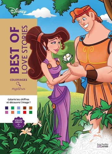 Best of Love Stories. Coloriages mystères