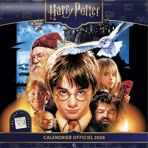 HARRY POTTER - MON CALENDRIER OFFICIEL 2027 (DE SEPT. 2026 A DEC. 2027)