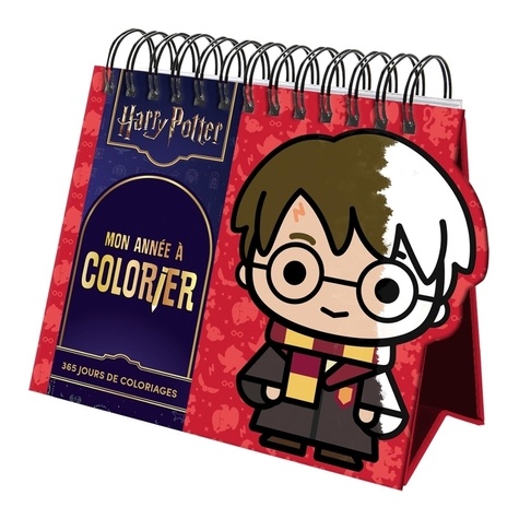 Mon année à colorier Harry Potter. 365 jours de coloriages