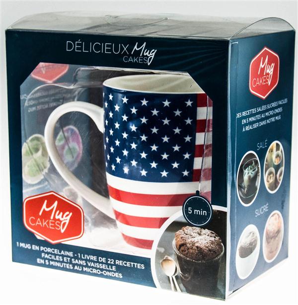 Mug cakes USA (coffret)