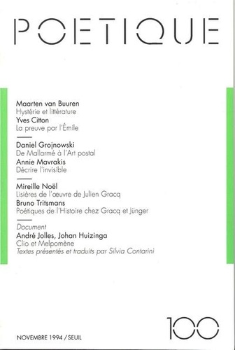 Poétique N° 100