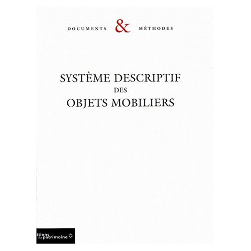 Système descriptif des objets mobiliers
