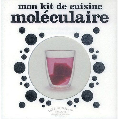 Cook'in box : Mon kit de cuisine moléculaire / 28 recettes et 7 ustensiles