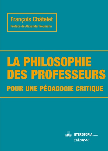 La philosophie des professeurs