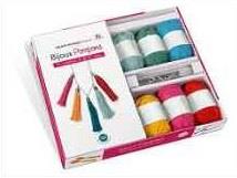 Bijoux pompons 10 créations en fil de coton