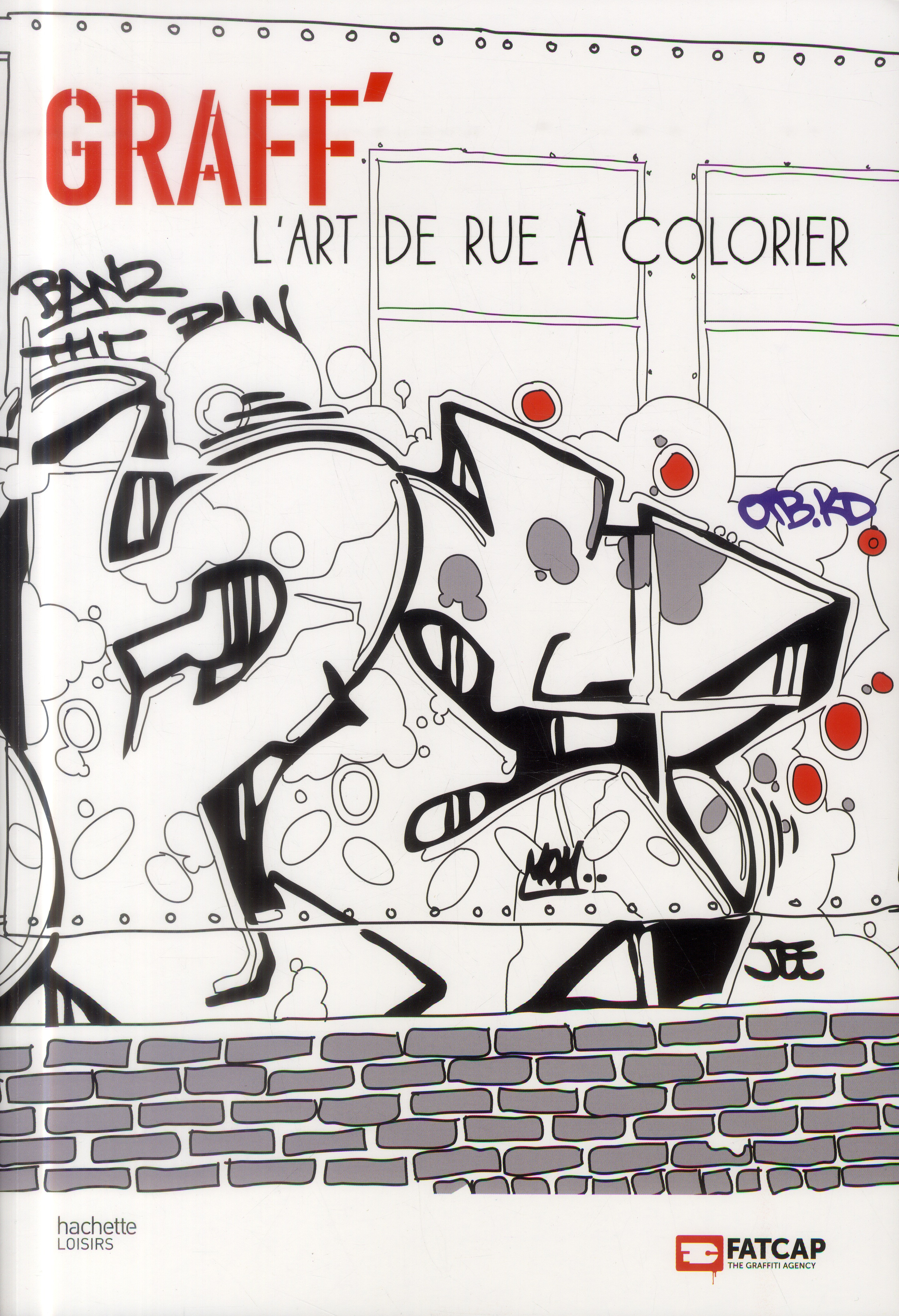 Graff' l'art de rue à colorier