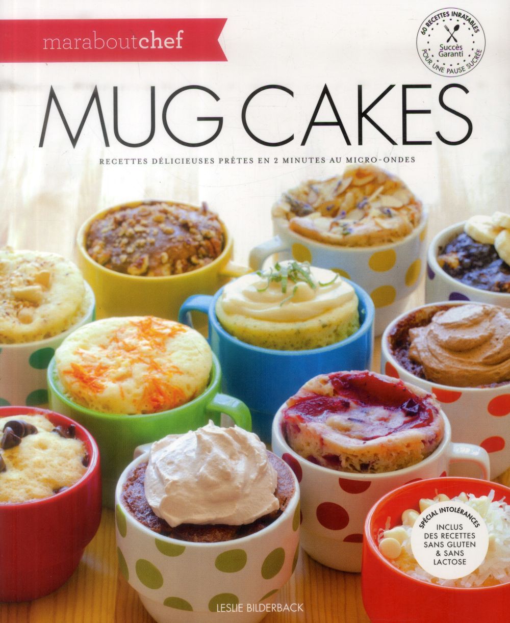 Mug cakes / Recettes délicieuses prètes en 2 minutes au micro ondes