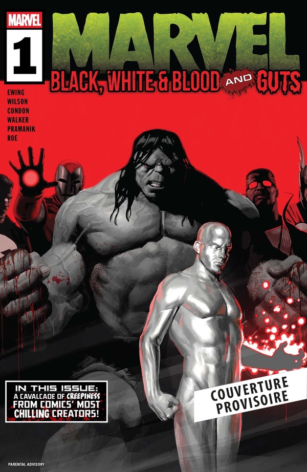 Marvel. Black, White & Blood and Guts