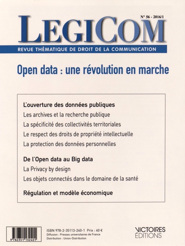 Legicom/5620161/Open data : une révolution en marche