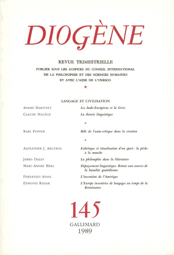 Diogène/145/Langage et civilisation