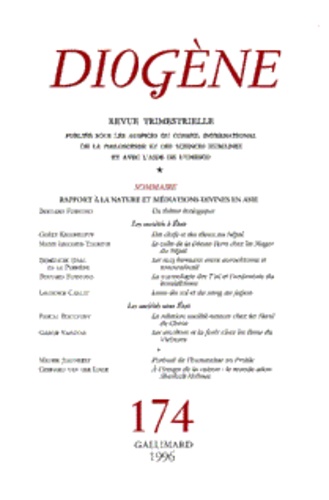 Diogène/174/Rapport à la nature et médiations divines en Asie