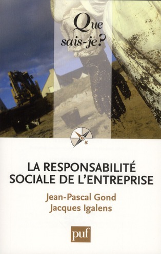 La responsabilité sociale de l'entreprise. 3e édition