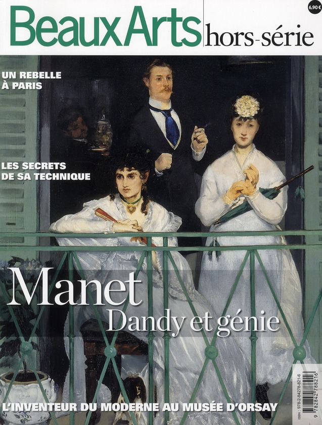 Beaux Arts Magazine/Manet Dandy & génie