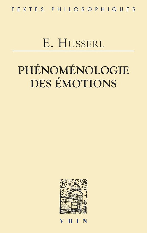 PHENOMENOLOGIE DES EMOTIONS